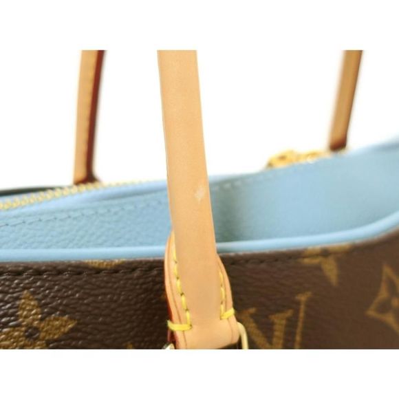 Louis Vuitton Pallas Monogram Shoulder Bag Blue Ciel - Picture 16 of 16